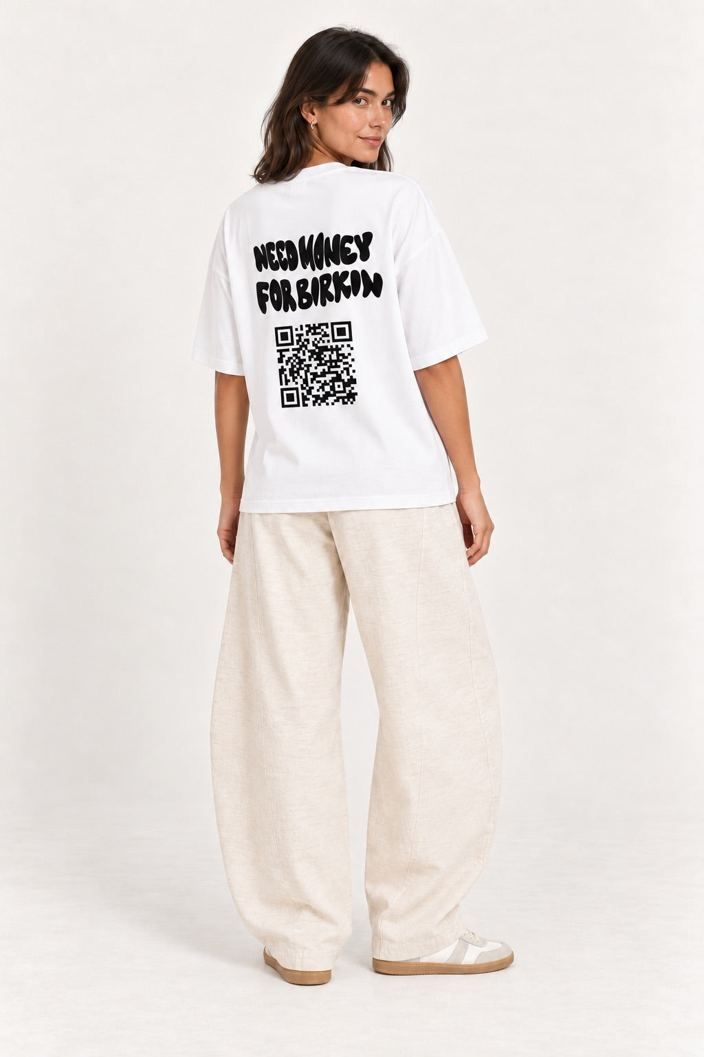 Need Money For Birkin QR Tee