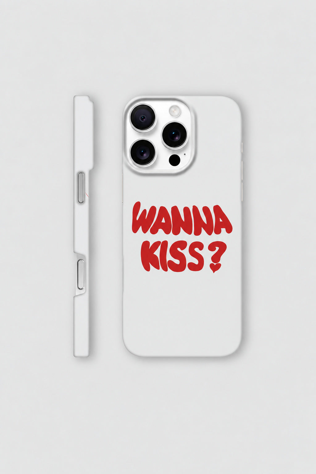 Wanna Kiss? iPhone Cover