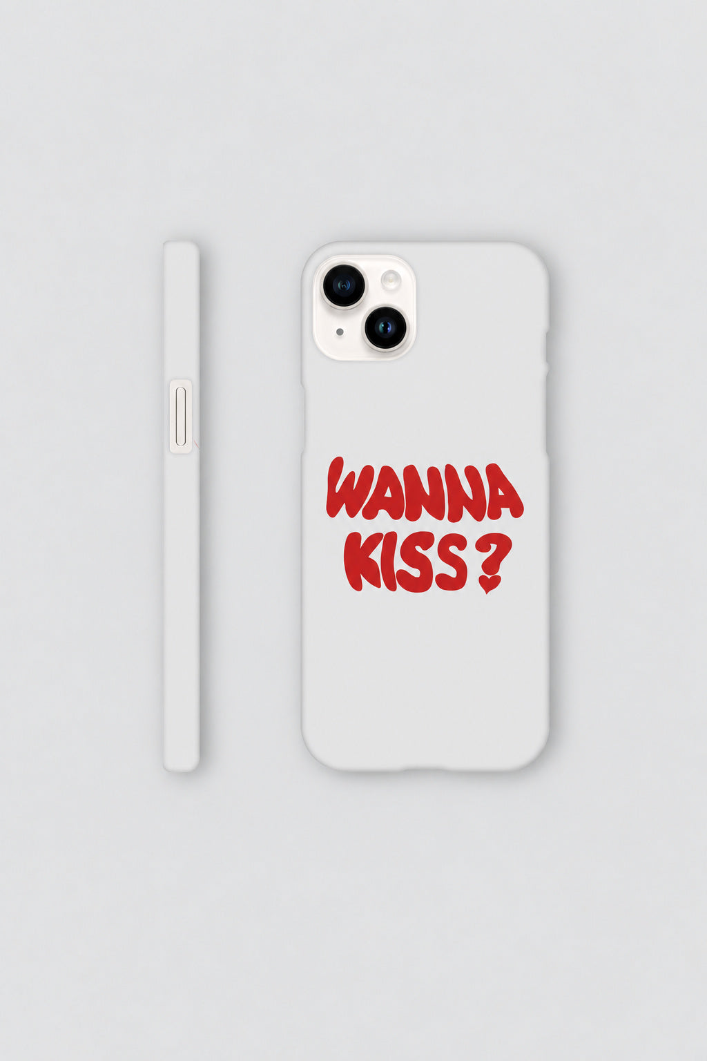 Wanna Kiss? iPhone Cover