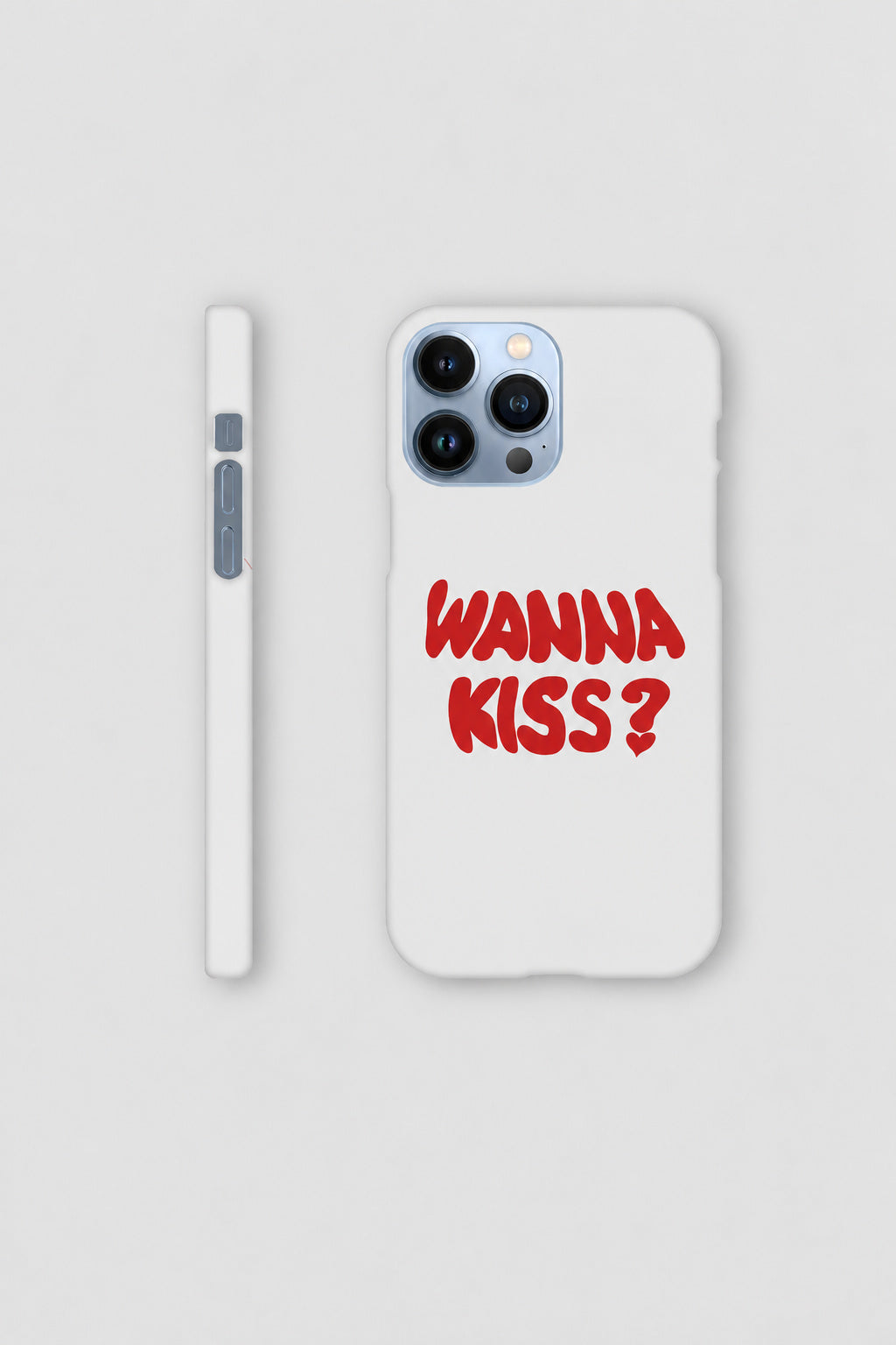 Wanna Kiss? iPhone Cover