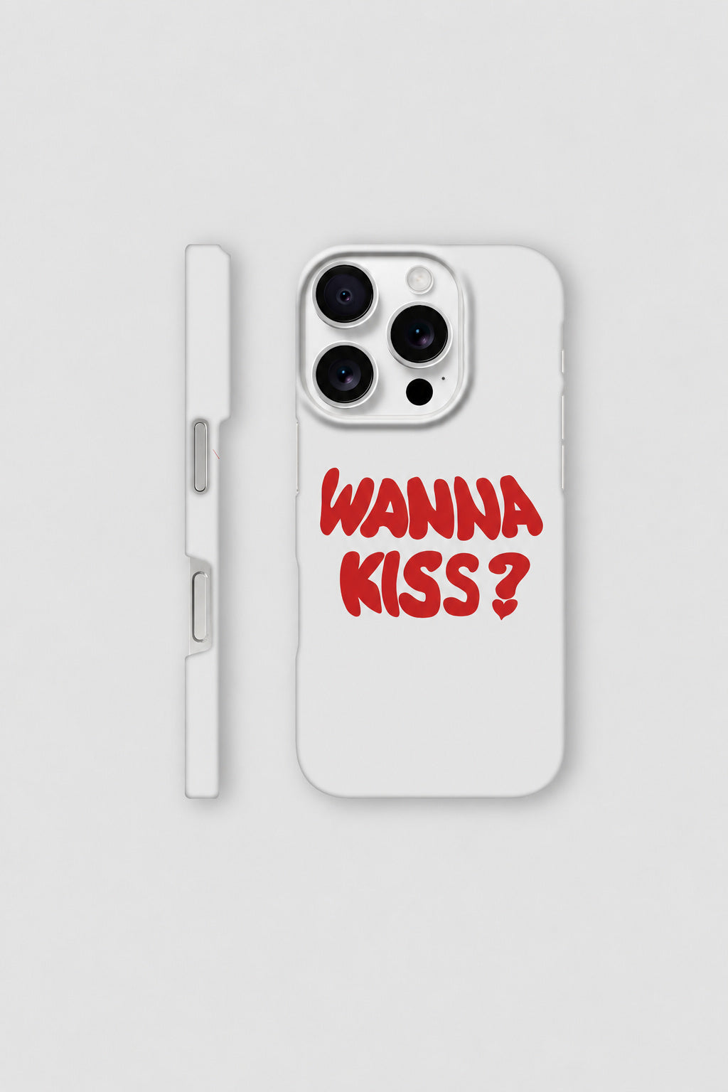 Wanna Kiss? iPhone Cover