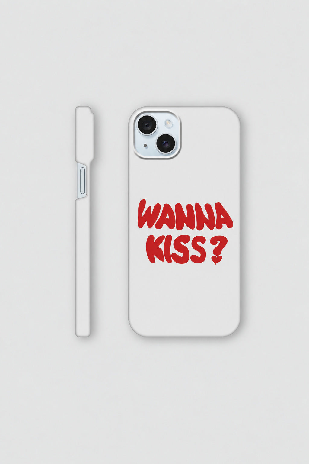 Wanna Kiss? iPhone Cover