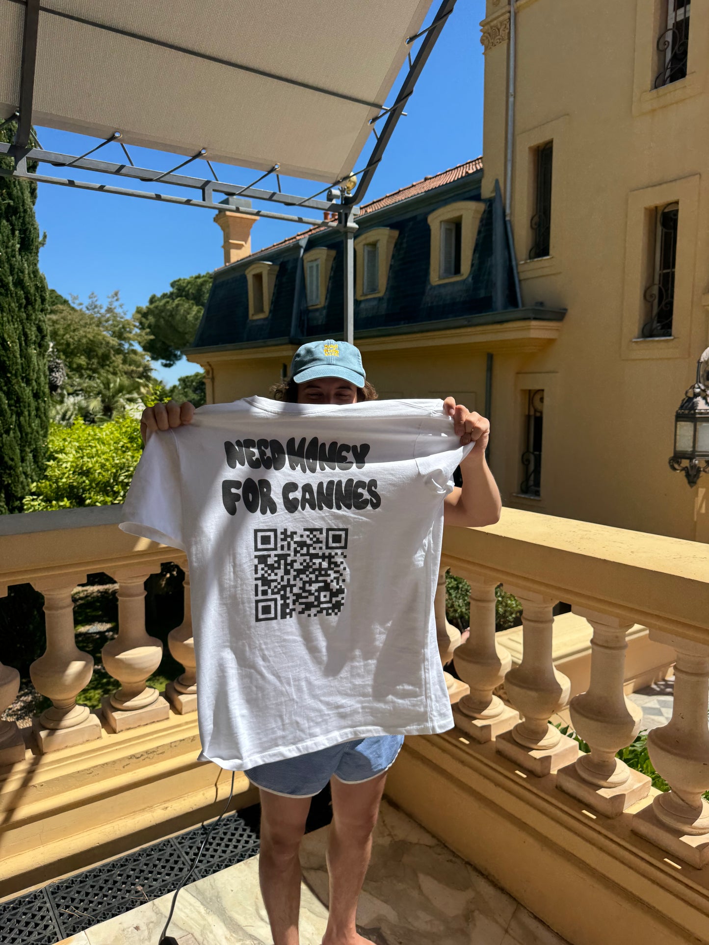 Need Money For Cannes QR Tee