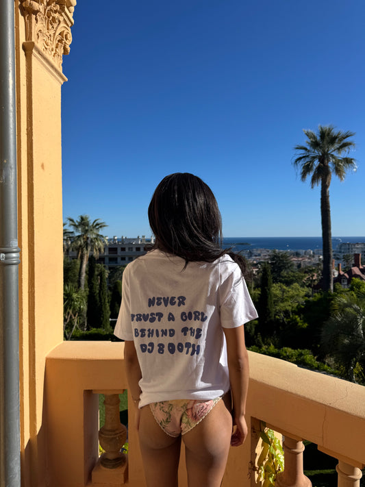 Never Trust DJ Girls Tee