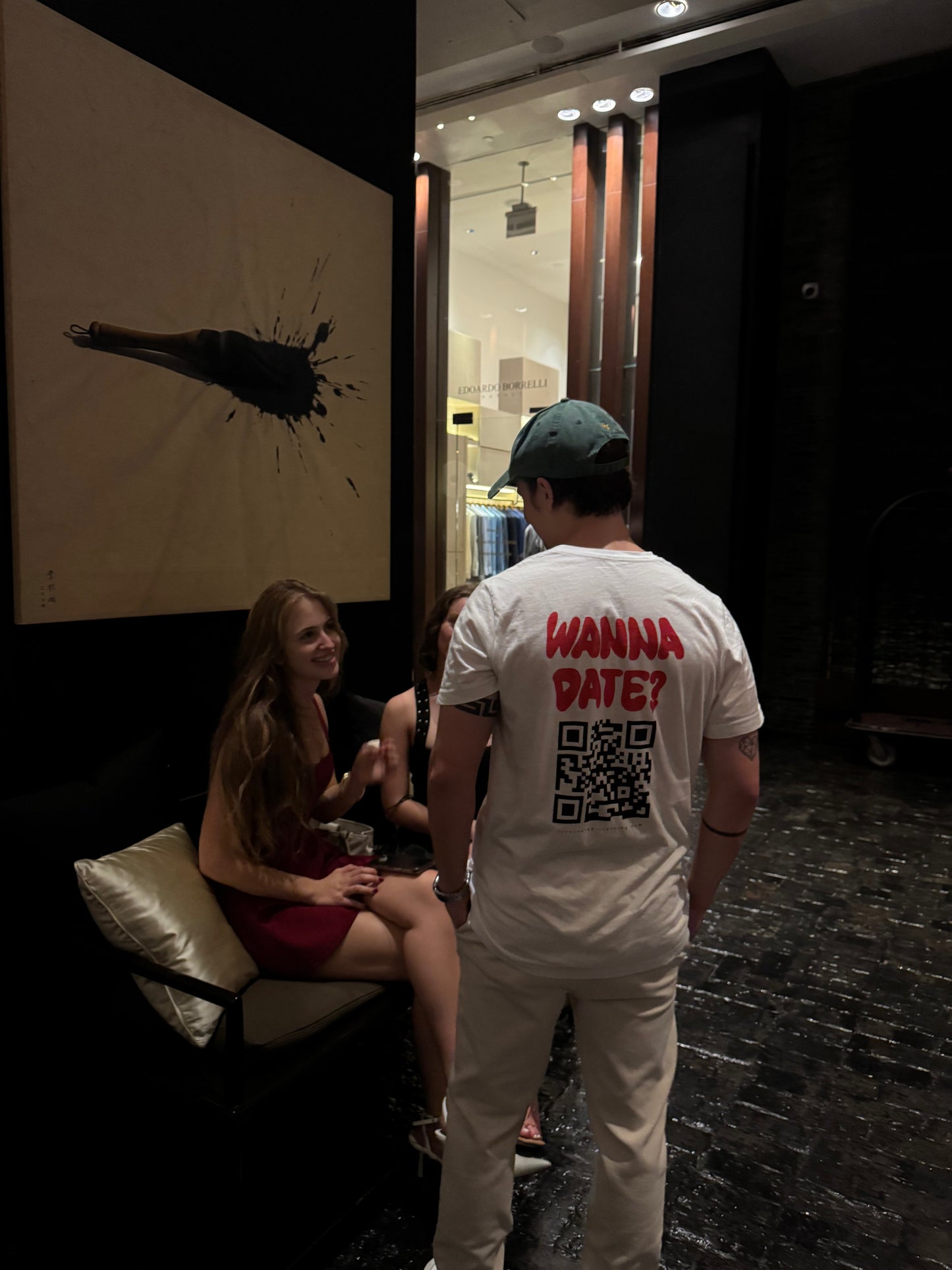 Wanna Date? QR Tee