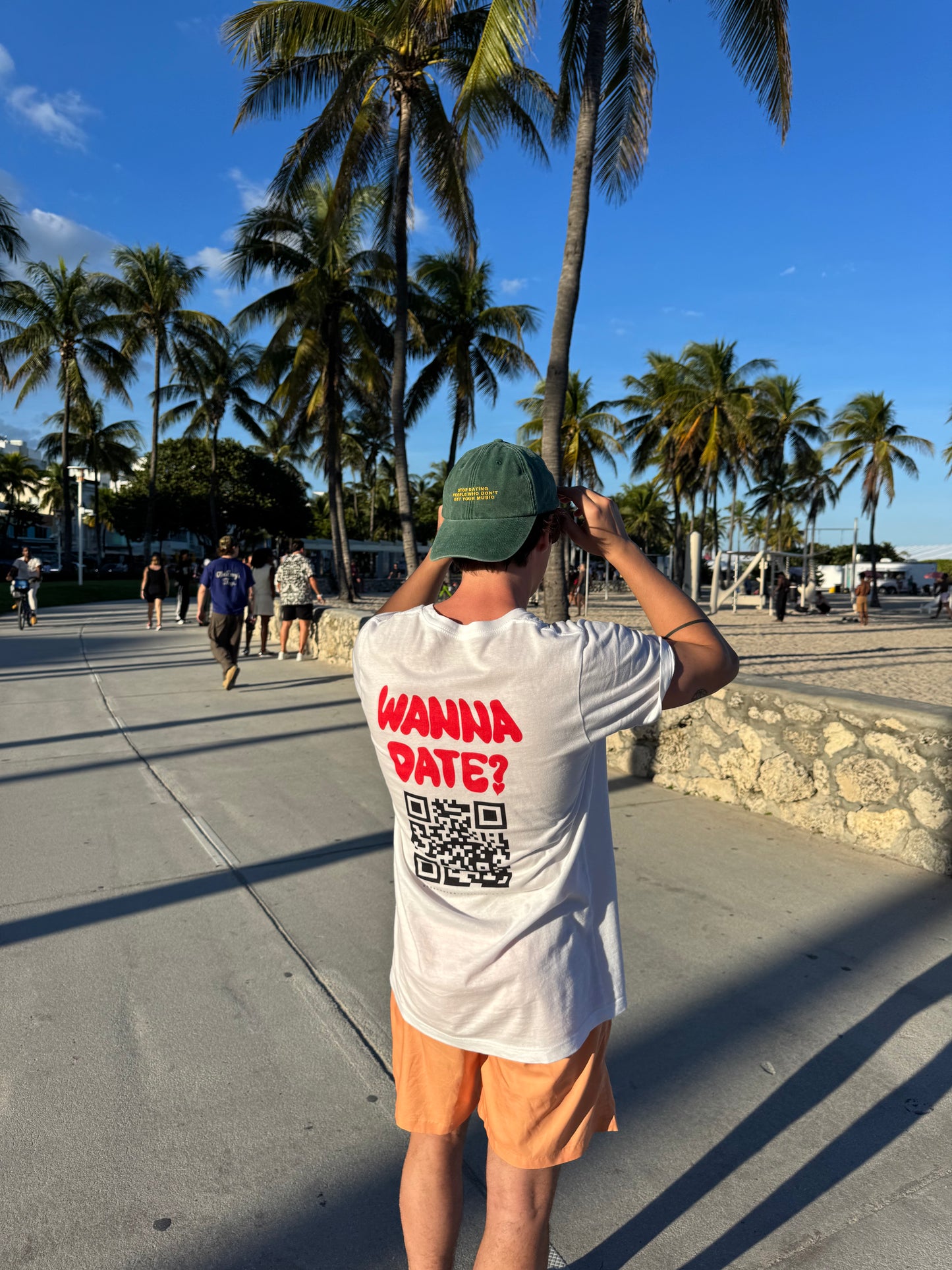 Wanna Date? QR Tee