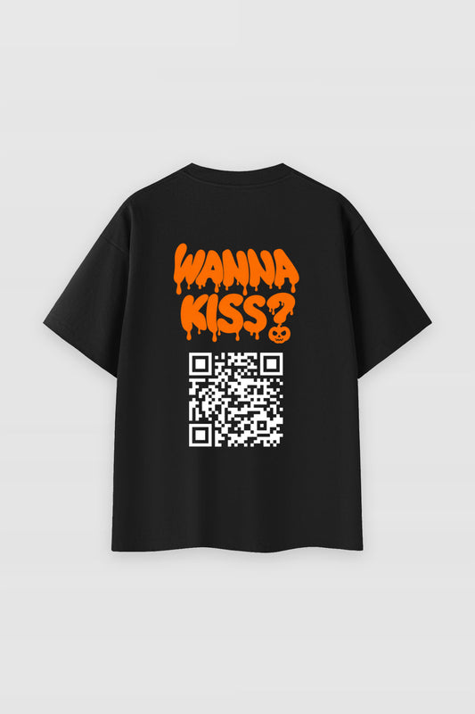 Wanna Kiss QR Tee Halloween Edtion