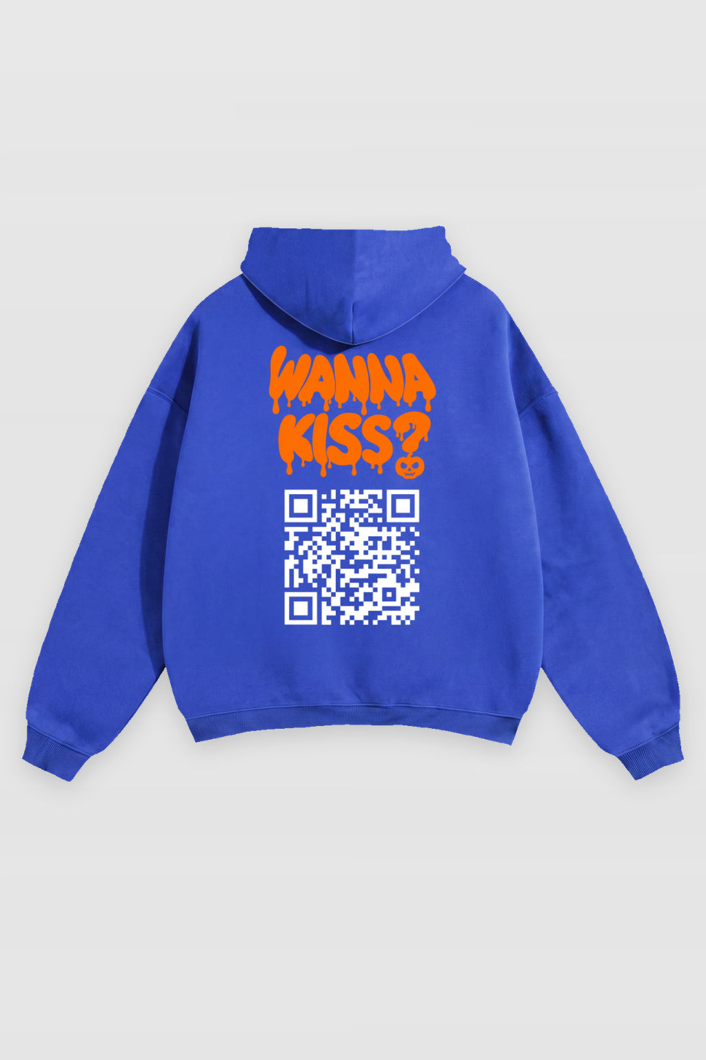Wanna Kiss QR Hoodie Halloween Edtion